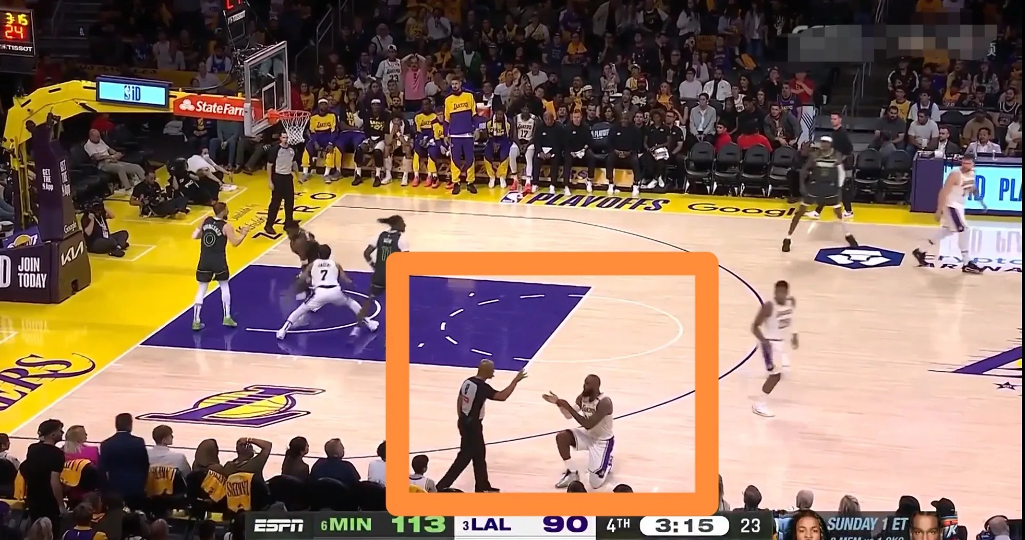 黑白直播-湖人遭遇抢七连败！詹姆斯打铁