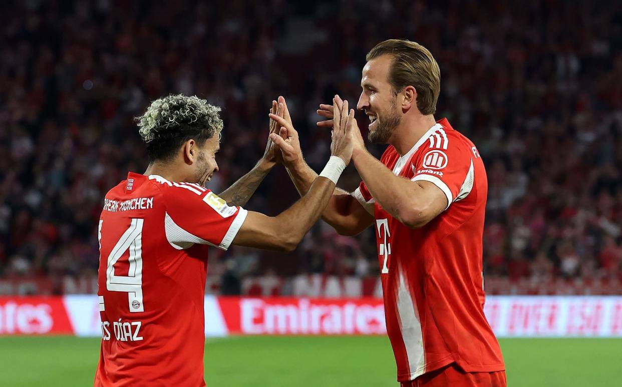 拜仁力克瑞士,凯恩统治全场 拜仁力克瑞士,凯恩统治全场